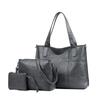 Bolsa Feminina Transfronteiriça Bolsa 2024 Nova Mãe Urbana de Meia-Idade Ombro Grande Capacidade Bolsa Crossbody Simples