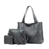 Bolsos de mujer bolsos de mujer de comercio exterior bolso transfronterizo para madre e hijo juego de tres piezas bolso tote de gran capacidad bolso tote con sensación de alta gama