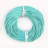 Cordón de Cuero Redondo de 1/1.5/2/2.5/3/4/5mm Cuerda de Cuero Cuerda Redonda DIY Ropa Hecho a Mano Cuerda Gruesa Cuerda Redonda