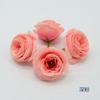 Caixa de Presente Flor de Rosa Pequena em Camélia Simulada com Camadas para Guirlanda DIY com Flores para Celebração Broche Flor de Pulso Fabricação
