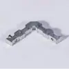 14 Soportes de Esquina de Alta Calidad para Puertas y Ventanas de Aluminio, Soportes de Esquina para Ensamblaje de Marcos de Puerta de Aleación de Aluminio, Accesorios de Ferretería para Puertas y Ventanas