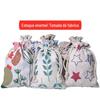 Bolsa de algodão impressa direto da fábrica bolsa de algodão com cordão bolsa de algodão pequena atacado no local