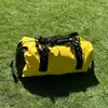 Fabricantes de origen bolsa de viaje grande para exteriores proceso de termosellado PVC bolsa de gimnasio de 50L bolsa de viaje para exteriores