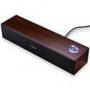 Prata esculpindo A36 madeira Bluetooth áudio USB inteligente computador alto-falante pesado subwoofer transfronteiriço Amazon atacado geração