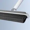 Fabricante Limpieza Doméstica de Baño Cepillo para Inodoro y Piso de Dos en Uno Mango Largo Cerdas Rígidas Cepillo para Pisos de Ranura