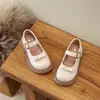 Sapatos Mary Jane de couro com laço para mulheres, estilo coreano, fáceis de combinar, novos sapatos Lolita, sapatos de princesa japonesa de verão, modernos