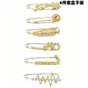 Broche Elegante y Sencillo, Broche para Chal, Broche Anti-Exposición, Juego de Broches de Perlas, Broche Ceñidor de Cintura, Broche con Forma de Calabaza