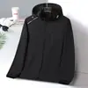 Ropa de Protección Solar de Alta Calidad para Parejas, Hombres y Mujeres, Chaqueta Ligera de Seda Helada Transpirable con Capucha para Verano, Protección UV para Exteriores