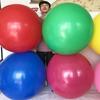 Globo redondo súper grande de 36 pulgadas, globo de juguete para niños de látex de 35 g de grosor, venta de comercio exterior y exportación en Park Street, Big Ball