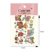 Cyansea Venta Caliente Colección Linda Sanrio Kitty Melody Kuromi Cinnamoroll Pegatinas Decorativas