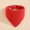 Toalla Triangular Infantil, Gasa de Algodón de Cuatro Capas, Toalla Facial Suave Absorbente, Toalla para la Boca de Bebé, Toalla para Guardería de Bebé