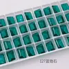 Açúcar de Pedra Transparente Grande Dongzhou 14*10 Fino K9 Ponta Afiada de Ângulo Reto Inferior Unha Artística Diamante Unha Artística Diamante Acessórios de Joalheria 10 Peças