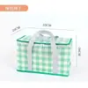 Bolsa de picnic de gran capacidad, cesta de picnic refrigerada para exteriores, lonchera aislada engrosada, caja de picnic portátil, herramienta esencial para acampar