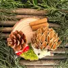 Imanes de Nevera Artesanales Culturales y Creativos con Temática de Bosque, Piña, Búho, Erizo Decoración, Micro-Paisaje Manualidades Creativas DIY para Lugares Escénicos
