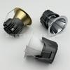 Carcasa de Foco Empotrable Impermeable Antideslumbrante de Copa Profunda de 75 mm Ip65 Kit de Foco Cob Empotrable Apertura 115 mm24 grados