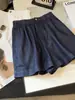 Shorts Casuais Simples Estilo Coreano para Mulheres, Novo Modelo Verão 2026, Petite Slim-Fit Cintura Elástica Versátil Calça Pantalona Linha A