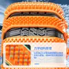 Cadena antideslizante para coche coche SUV furgoneta todoterreno universal de goma nieve no daña la cadena de neumáticos tendón de res engrosado