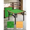Mesa de comedor para dos personas hogar apartamento pequeño tablero de mesa de mahjong mesa especial Guandan mesa de mahjong plegable mesa de ajedrez y cartas frotada a mano