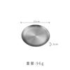 Juego de Platos de Acero Inoxidable 304 Coreano Tazón Dorado para Arroz Plato Taza Platillo para Salsa Palillos Cuchara Vajilla Comercial para Restaurante de Barbacoa