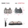 Pastillas de Freno para Motocicleta Zapatas para Vehículos Eléctricos Pastillas de Fricción para Bicicleta Accesorios para Locomotoras Pastillas de Freno Pastillas de Freno de Disco para Ciclomotor