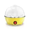 Vaporizador de Ovos Multifuncional Transfronteiriço com Desligamento Automático, Mini Cozedor de Ovos Pequeno Doméstico, Máquina de Cozinhar Ovos para Café da Manhã, Camada Dupla