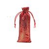 Bolsa para Peine de Madera de Seda al por Mayor Bolsa de Embalaje de Brocado Wenwan Bolsa de Almacenamiento con Cordón de Peine de Cuerno de Buey Bolsa para Peine Bolsa para Caligrafía