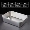 Contenedor de Acero Inoxidable para Alimentos con Tapa Cuadrado Lonchera Almacenamiento en Refrigerador Preparación para Olla Caliente Lonchera para Exteriores Caja Cuadrada Pequeña Regalo