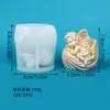 Molde de Silicona de Ángel con Concha de Resina de Cristal para Manualidades de Resina Hechas a Mano y Adornos de Cerámica