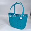Bolso Nuevo de Media Luna de Verano, Bolso de Agujeros de Moda y Versátil, Bolso de Mano de Nicho DIY, Bolso de Playa de Eva con Diseño Hueco