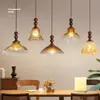 Nova luminária pendente pequena estilo chinês vintage em forma de botão, lustre artístico retrô para quarto e cabeceira, luminária de proteção ocular para balcão de bar de entrada, arte em ferro