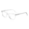 Monturas de Gafas Clásicas con Remaches Estilo Europeo y Americano, Versátiles para Hombres y Mujeres, Montura Cuadrada, Se Pueden Adaptar Lentes de Graduación, Monturas Retro de Acetato para Miopía