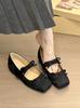 ¡MUKEKe morado taro! Zapatos Mary Jane de Plataforma de Gamuza para Mujer con Lazo Delicado para Aumentar la Altura