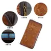 Cartera de Cuero Genuino Personalizada con Repujado de Patrón Animal de Alta Gama, Bolso de Mano, Bolso Bandolera, Bolso de Mano, Tarjetero Personalización