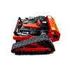 Cortacésped Pequeño de Control Remoto Transfronterizo, Desmalezadora de Rueda tipo Oruga Diésel y Gasolina de Alta Potencia para Huertos, Especialmente Diseñada para Huertos