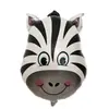 Globo de película de aluminio globo de cumpleaños infantil decoración de fiesta infantil juguete infantil de mano de dibujos animados ayuda mini globo de animal