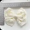 Renda de fita renda laço grande acessórios bolsa de desenho animado acessórios acessórios para roupas chinelos sapatos flor