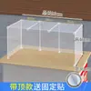 Cubierta de Puesto a Prueba de Viento de Tres Lados con Techo, 36 Cubiertas Transparentes de Plástico, Cerramiento de Escritorio, Película para Exteriores, Cubierta a Prueba de Polvo para Carrito de Comida