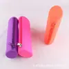 Bolsa de cremallera de silicona de dibujos animados billetera larga de cremallera de silicona billetera creativa nueva