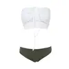 Nuevo traje de baño sexy dividido para mujer, que cubre el vientre, adelgaza el pecho pequeño, push up, bikini conservador, traje de baño de aguas termales