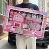 Juego para Niños Casa de Juego Chicele Cocina Mini Comida Juguetes de Cocina Niños y Niñas Caja de Regalo Traje de Inscripción para Jardín de Niños