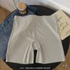 Ropa Interior Interior sin Marcas de Color Sólido Pantalones de Seguridad Dos en Uno de Alta Elasticidad Entrepierna de Algodón Puro Amigable con la Piel Anti-Rozaduras Pantalones de Seguridad para Mujer