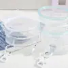 Bolsa de Almacenamiento con Colgante de Caja Ciega de Figura Redonda de 8 cm Caja de Almacenamiento para Insignias Caja de Exhibición de PVC de Alta Transparencia Periférico de Anime