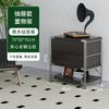 Gabinete de Revista abatible estilo tronco Gabinete lateral para sala de estar Estante de almacenamiento estilo japonés Librero Gabinete tipo cubo Almacenamiento para el hogar Gabinete de almacenamiento nórdico