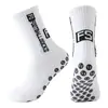 Calcetines de fútbol antideslizantes con agarres antideslizantes, calcetines deportivos transpirables de malla de secado rápido para entrenamiento al aire libre, suministro transfronterizo