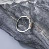 Anillo de Turmalina Natural Aprobado por Fábrica con Color Fuego Chispeante, Plata 925 Incrustada con Fila de Flores Cruzadas de Turmalina Anillo Vivo Joyería