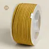 Corda Redonda Pequena 2mm 3mm Pulseira Artesanal Cordão para Colar Cordão para Pingente Fio para Joias Cordão DIY Venda por Atacado
