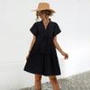 2022 Primavera e Verão Nova Roupa Feminina Transfronteiriça Amazon Estação Independente Explosões eBay Vestido de Renda Quente