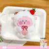 Doze Bonecos de Pelúcia do Zodíaco Bolsa Pingente Desenho Animado Menina Fofa Pingente que Faz Barulho Chaveiro Atacado