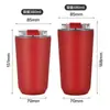 Taza de Acero Inoxidable 304 Engrosada con Aislamiento al Vacío, Aspecto de Alta Calidad, Portátil, para Coche, Taza de Café para Exteriores, Vaso de Agua Simple para el Hogar