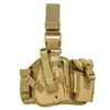 Amazon Funda de Pistola Combinada Correa para Cinturón de Pierna Funda de Extracción Rápida Accesorio para Deportes al Aire Libre Bolsa de Almacenamiento Equipo de Camuflaje Cs Personalización